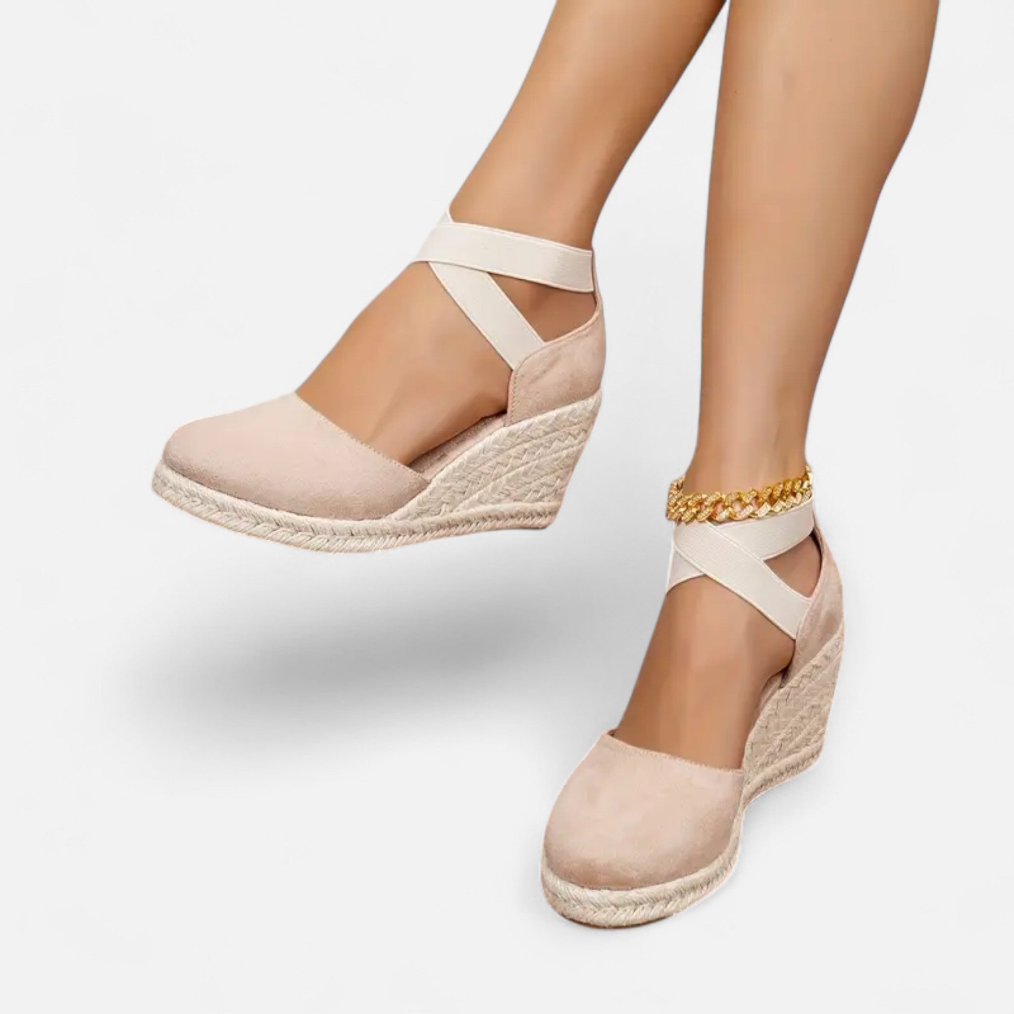 Etclair Mode | Women’s Closed-Toe Wedge Espadrilles