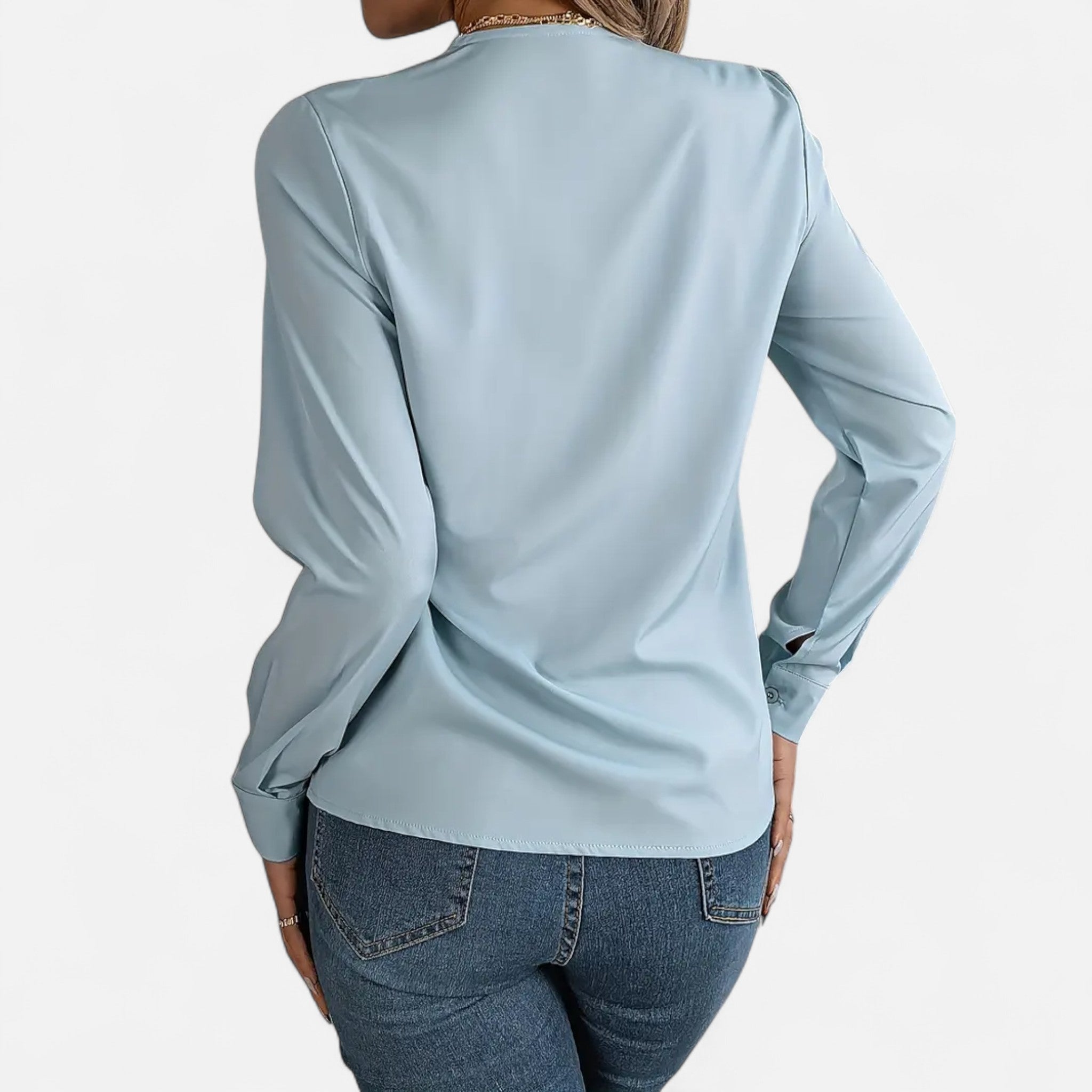 Etclair Mode | Women’s Elegant V-Neck Shirt