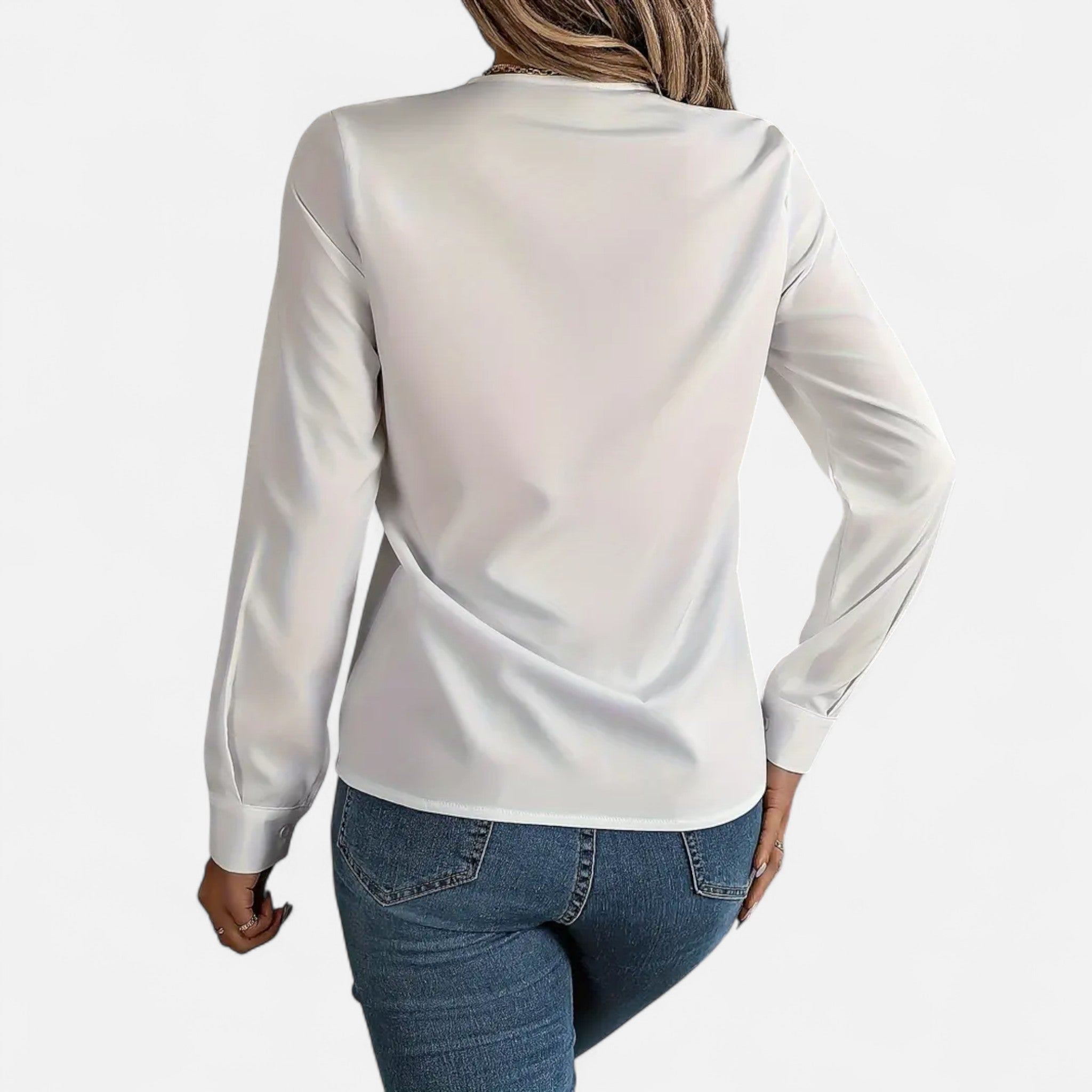 Etclair Mode | Women’s Elegant V-Neck Shirt