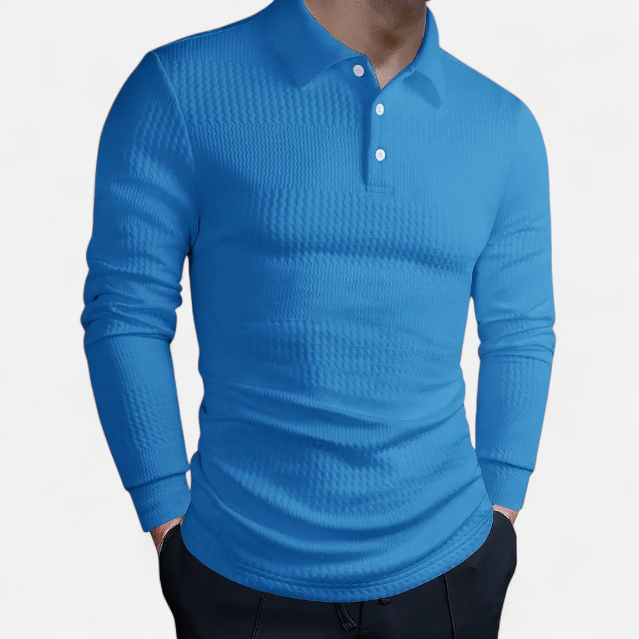Etclair Mode | Men’s Jacquard Summer Polo