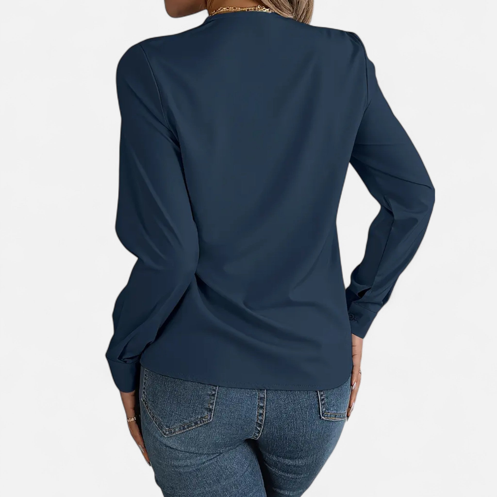 Etclair Mode | Women’s Elegant V-Neck Shirt