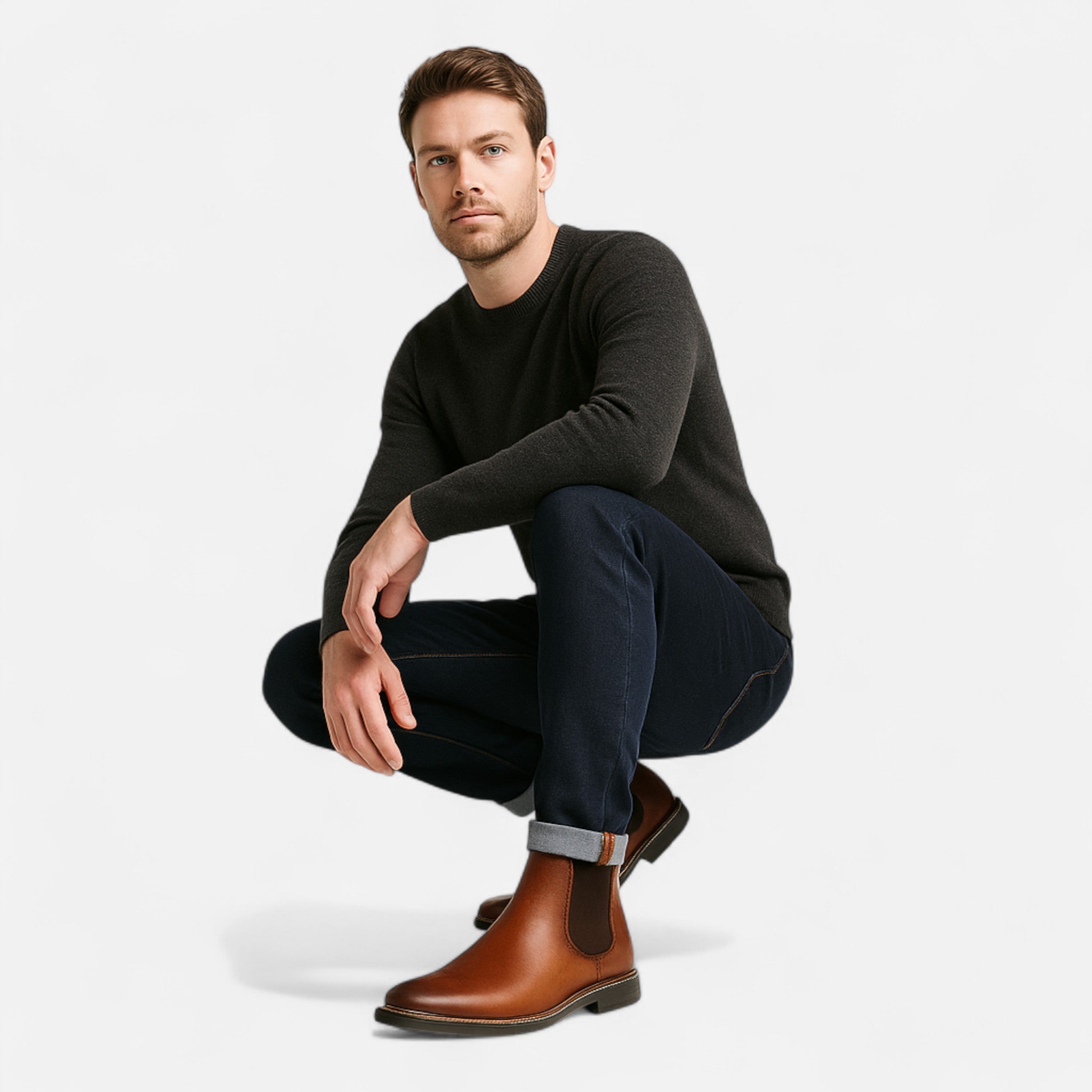 Etclair Mode | Men’s Classic Retro Chelsea Boots