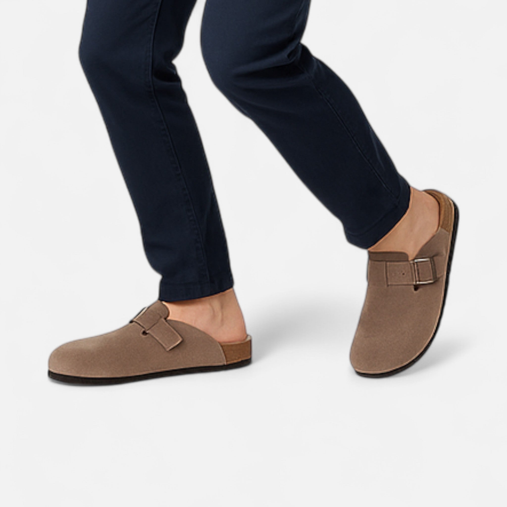 Etclair Mode | Unisex Genuine Suede Classic Clogs