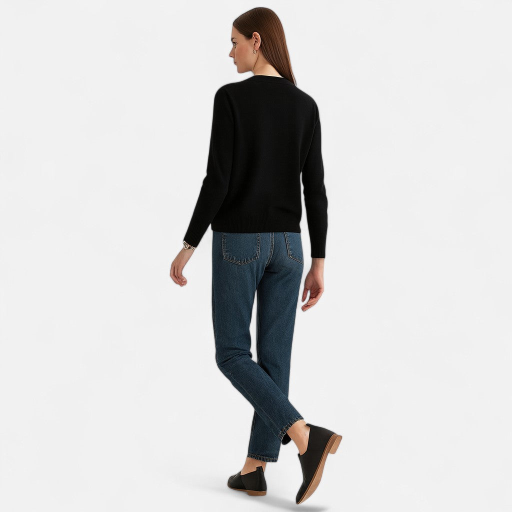 Etclair Mode | Women’s Elegant Button Cardigan