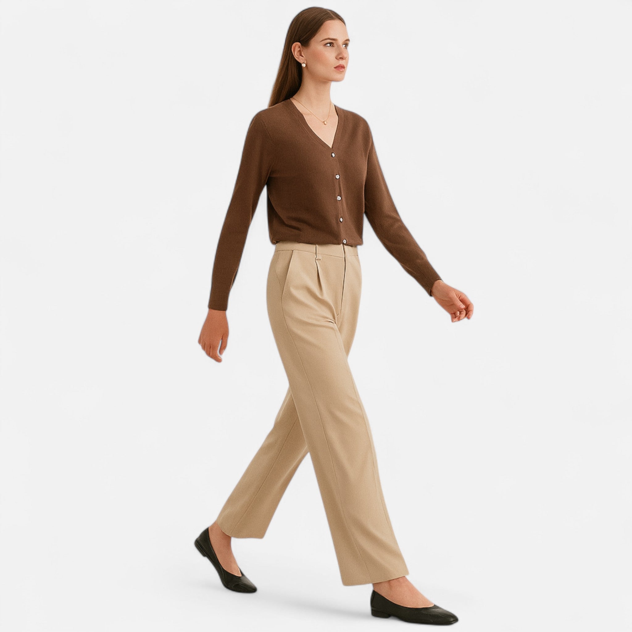 Etclair Mode | Women’s Classic Long Sleeve Cardigan