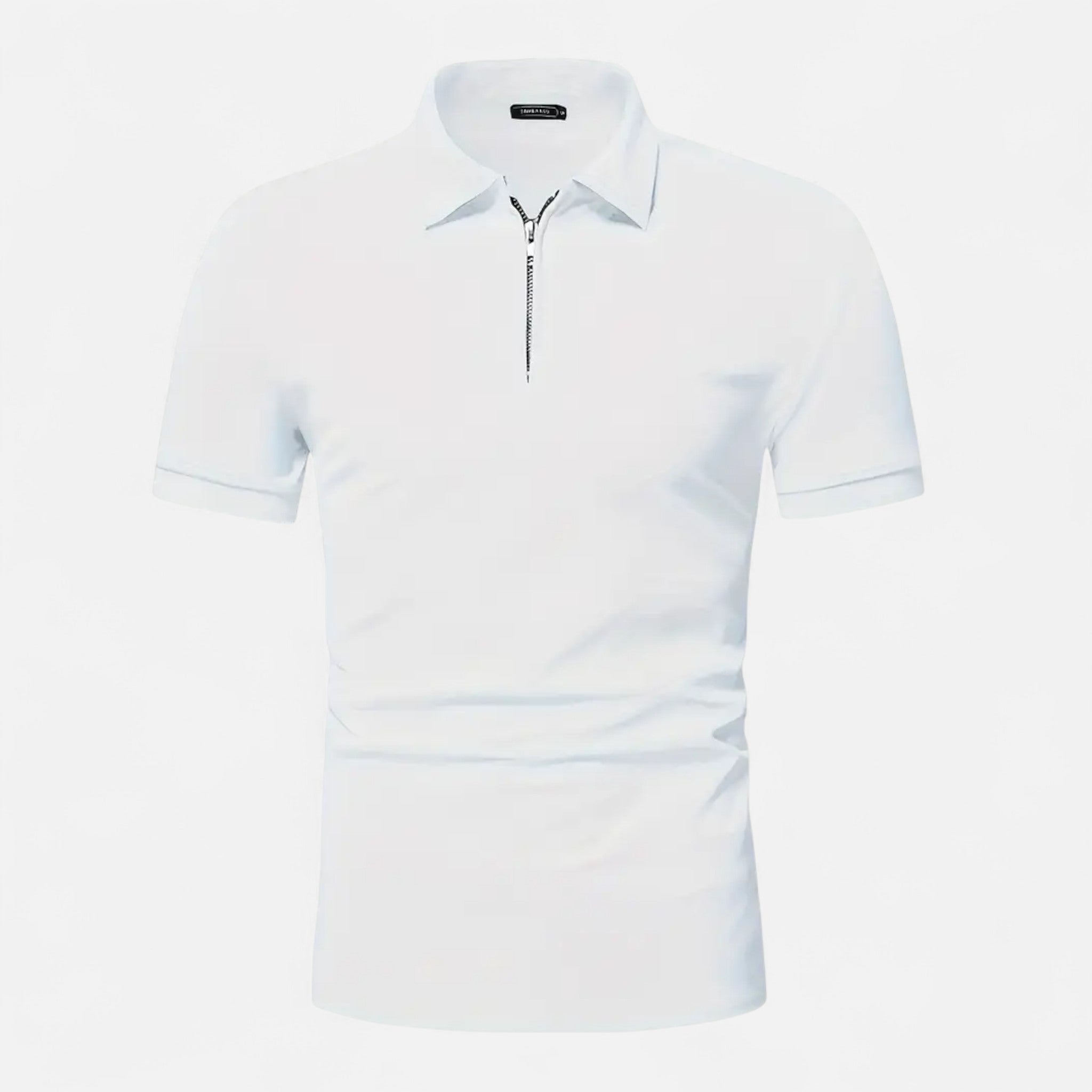 Etclair Mode | Men’s Summer Zipper Polo Shirt