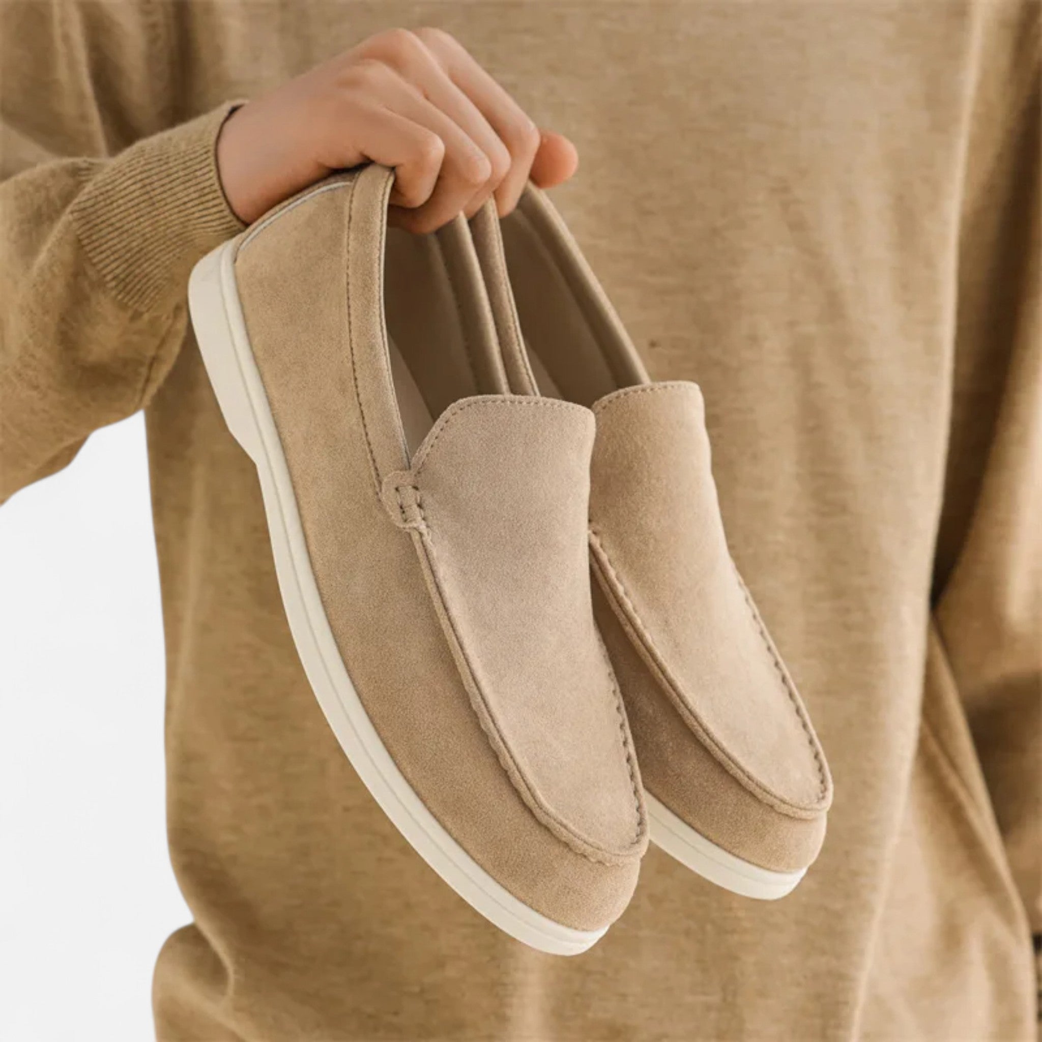 Etclair Mode | Men’s Suede British Loafers