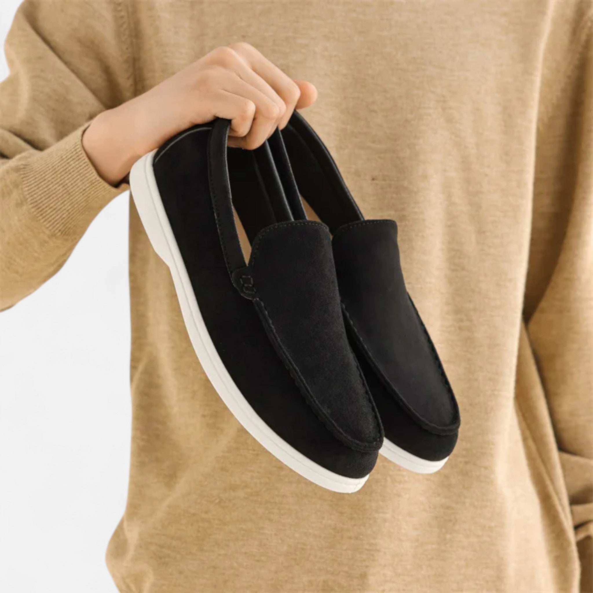 Etclair Mode | Men’s Suede British Loafers