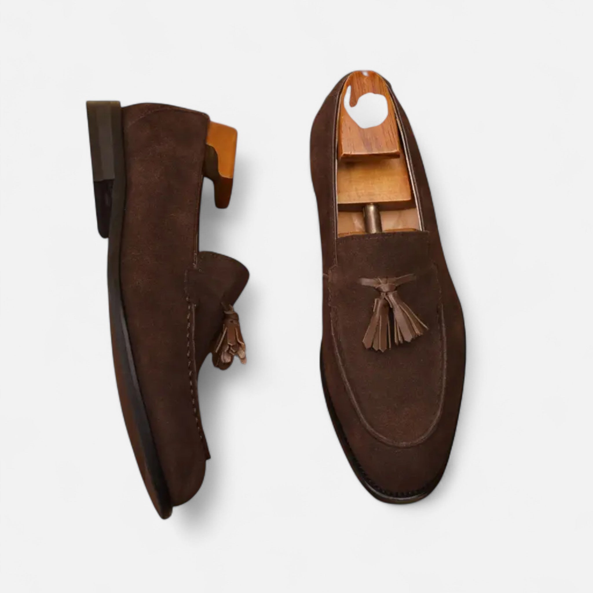 Etclair Mode | Men’s Heritage Tassel Slip-On Loafers