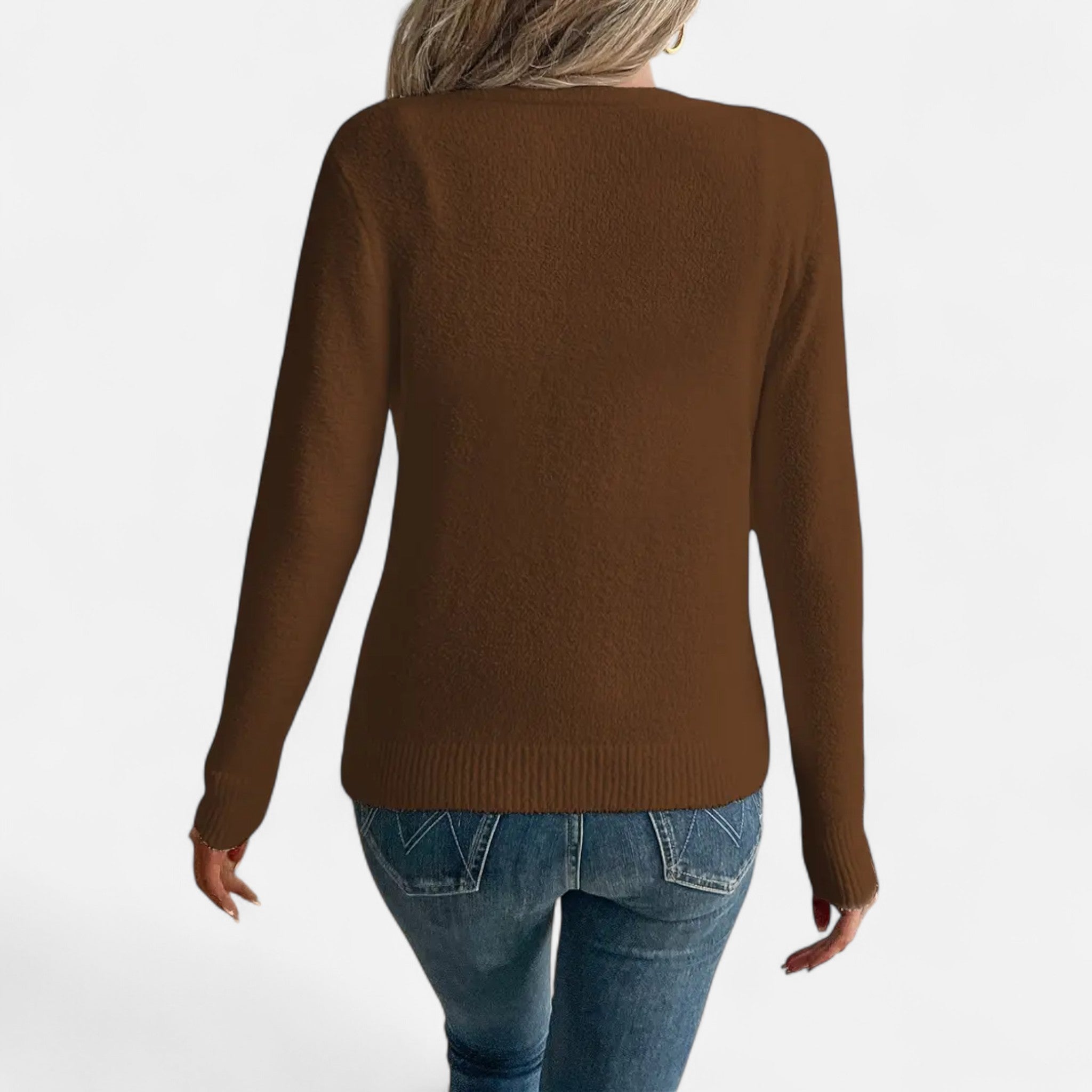 Etclair Mode | Women’s Elegant Button Cardigan