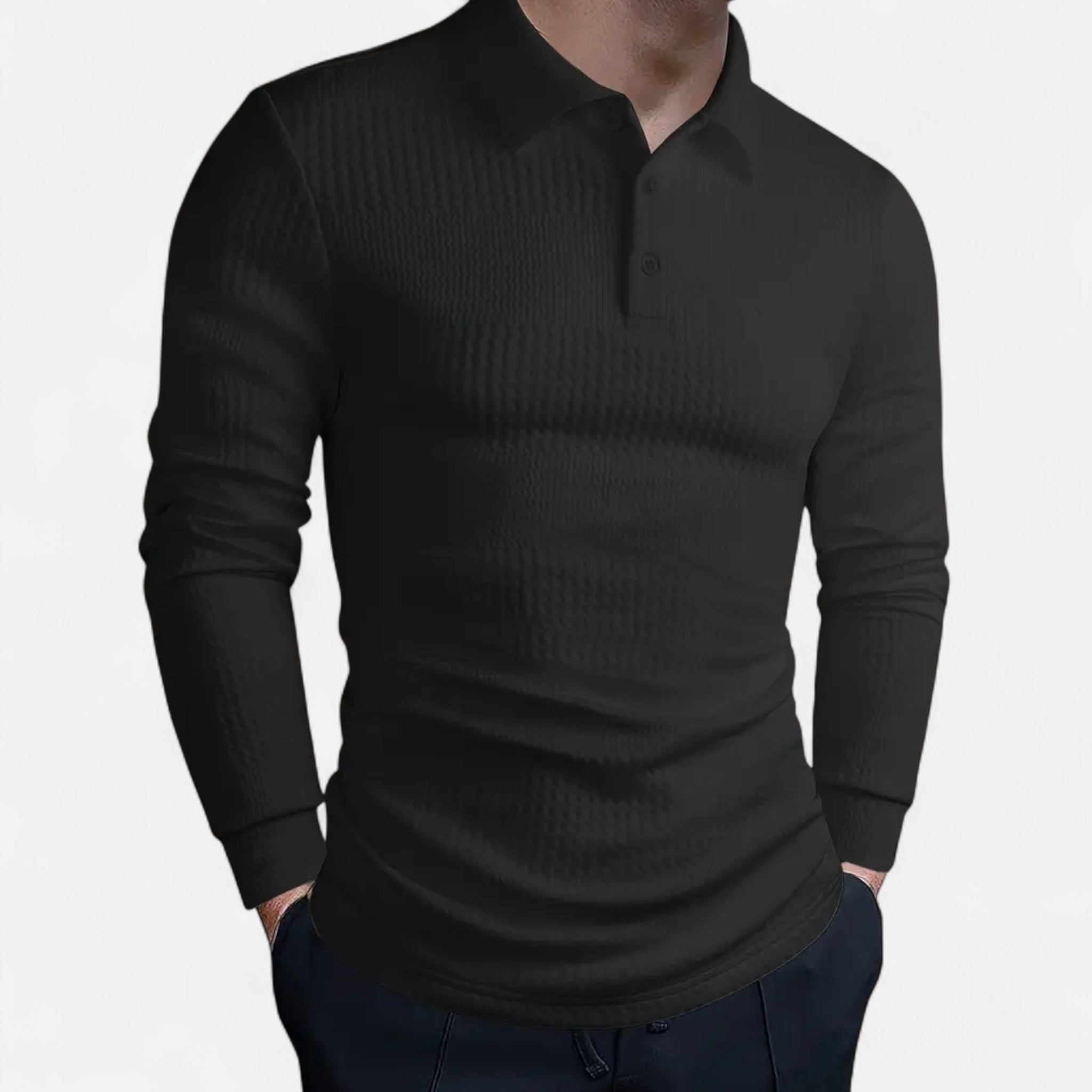 Etclair Mode | Men’s Jacquard Summer Polo