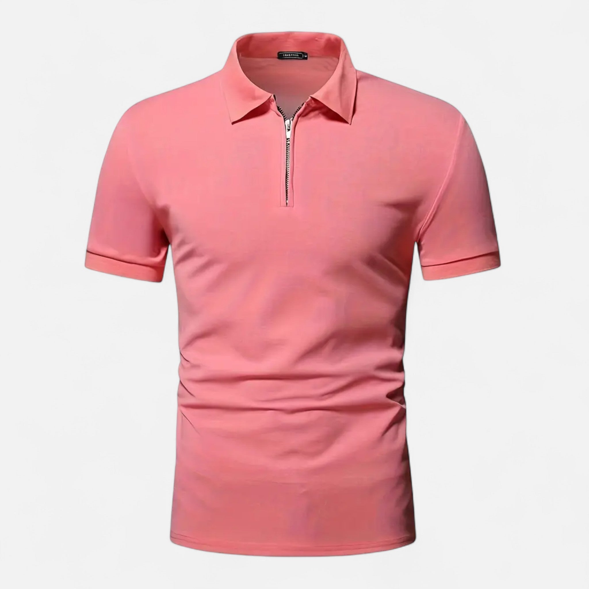 Etclair Mode | Men’s Summer Zipper Polo Shirt