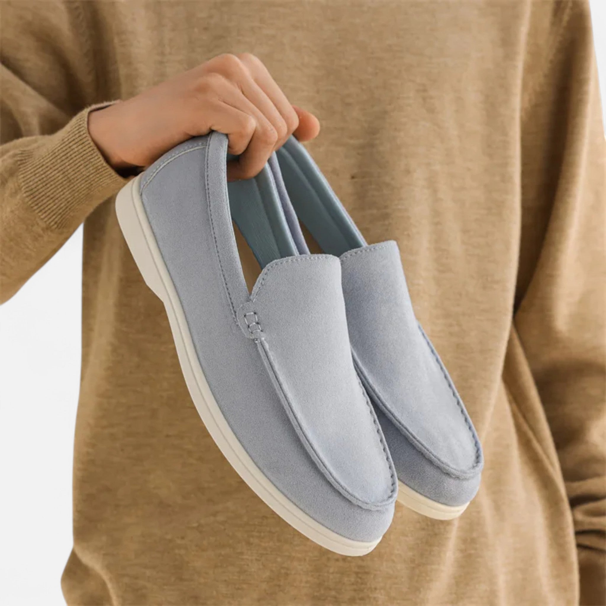 Etclair Mode | Men’s Suede British Loafers