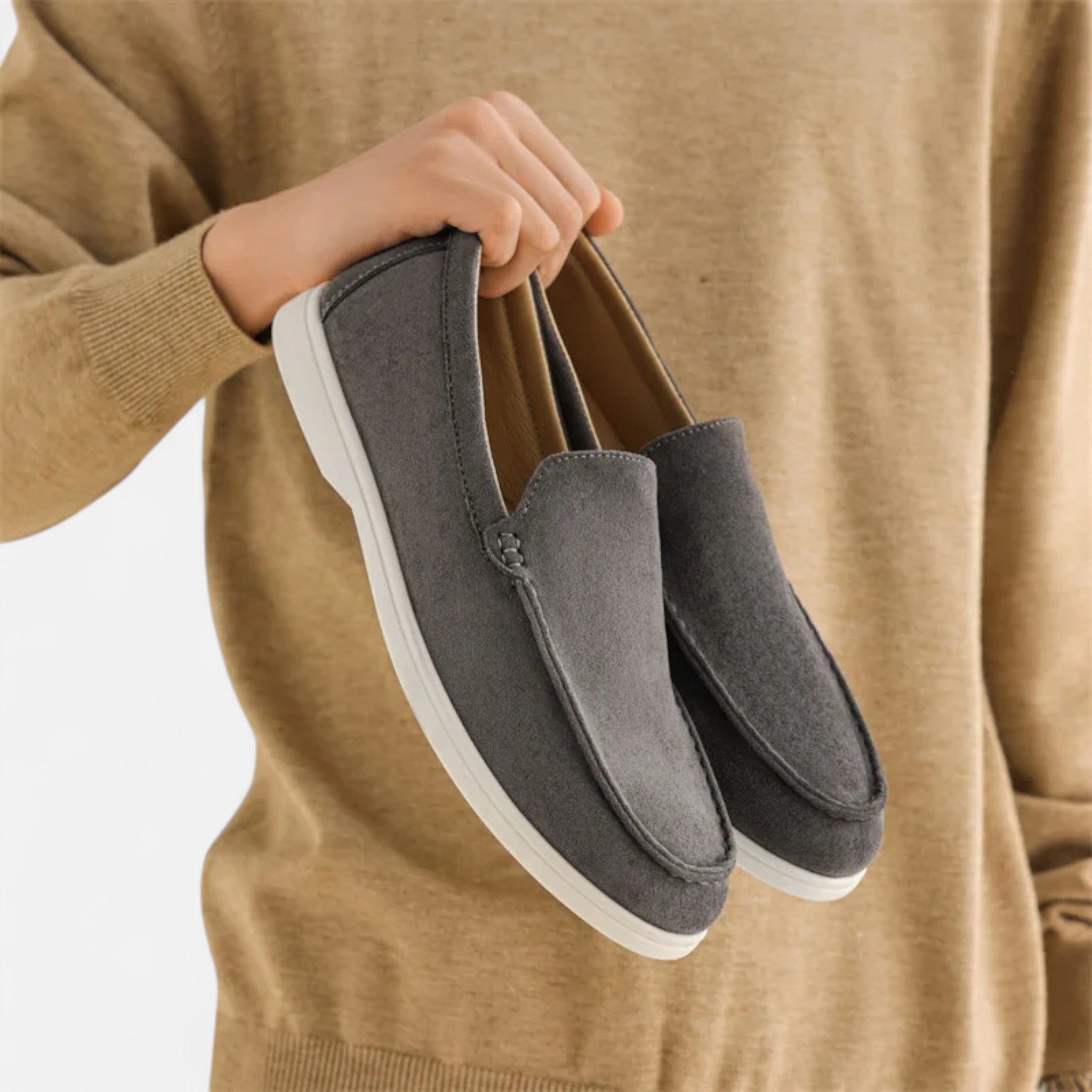 Etclair Mode | Men’s Suede British Loafers